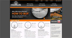 Desktop Screenshot of horusvision.com